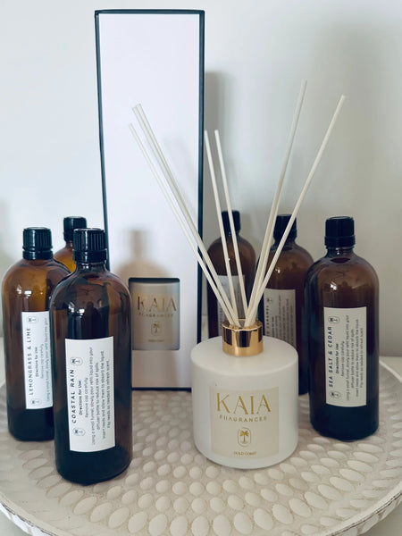 Reed Diffuser Refill Range with White Reed Diffuser