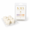 KAIA Fragrances 'Unwind' sandalwood & amber wax melts packaging on a white background