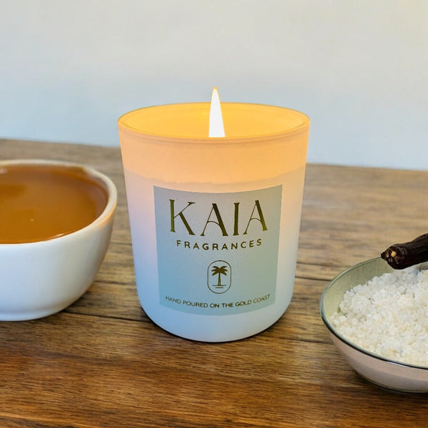 Salted Caramel - Cocosoy Wax Candle KAIA Fragrances
